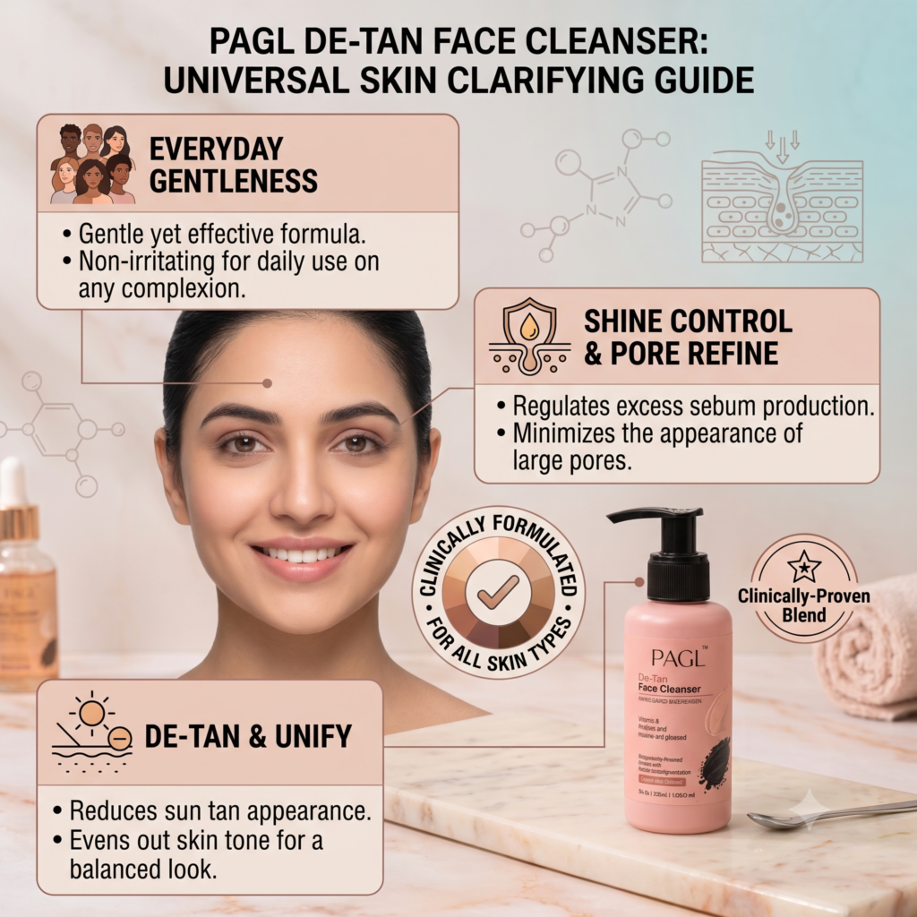De-Tan Face Cleanser with Vitamin C, Salicylic Acid & Charcoal