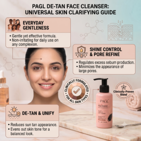 De-Tan Face Cleanser with Vitamin C, Salicylic Acid & Charcoal