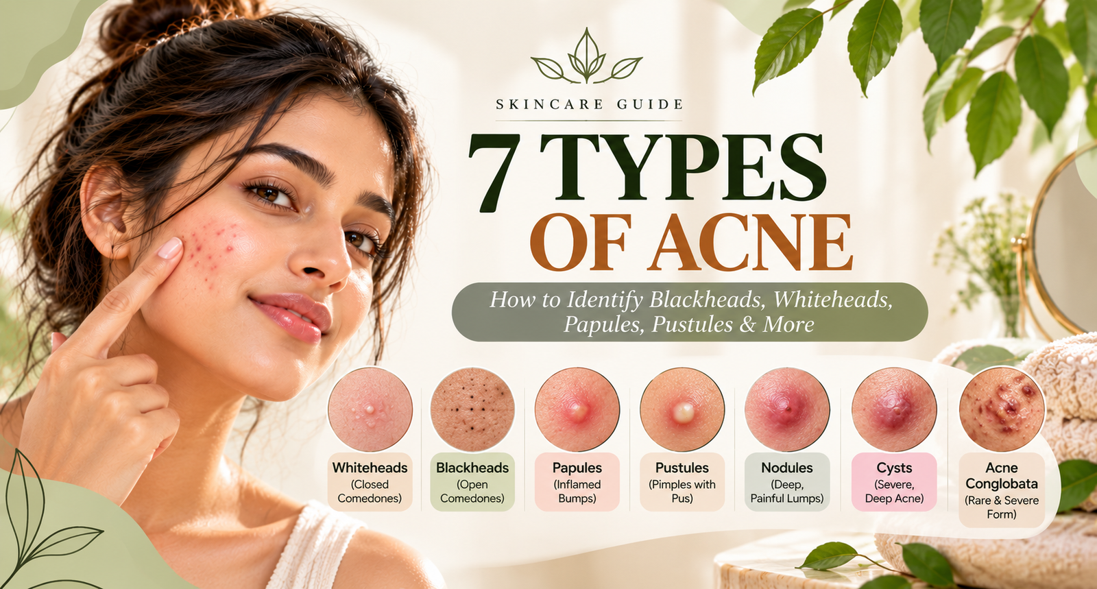 What Are the 7 Types of Acne? A Complete Guide to Acne Lesions
