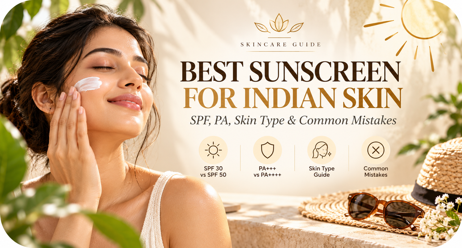 How to Choose the Best Sunscreen for Indian Skin: SPF, PA, Skin Type & Common Mistakes